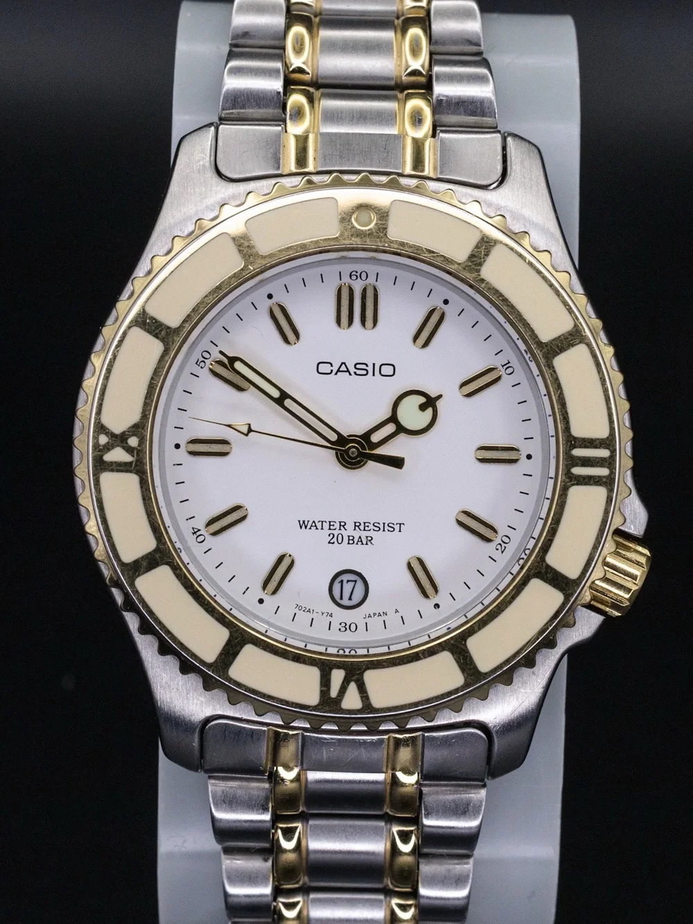 Casio RARE MD-729 Vintage Marlin 36mm Date JDM Import Dress Watch